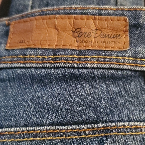 Zara Core Denim The Original TRF Collection Sz 4 - Picture 8 of 9